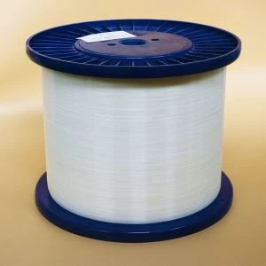زپر دانت کے لئے AA گریڈ پالئیےسٹر مونوفیلینٹ ، سفید زپر مونو Filament